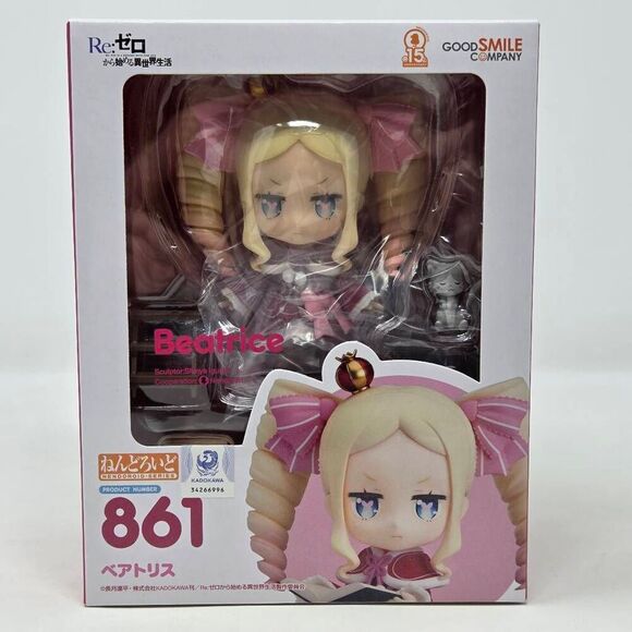 RE:ZERO STARTING LIFE IN ANOTHER WORLD NENDOROID 861 BEATRICE FIGURE GOOD SMILE - Picture 1 of 6